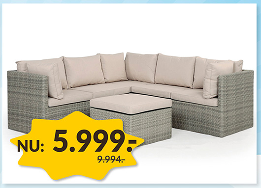 ISLA MODULSÆT - LYS GRÅ